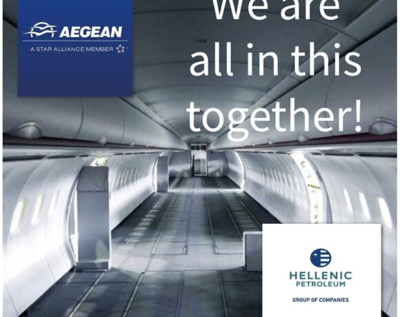 Aegean, Hellenic Petroleum Join Forces To Transport Medical Supplies Via 10 Cargo Flights
