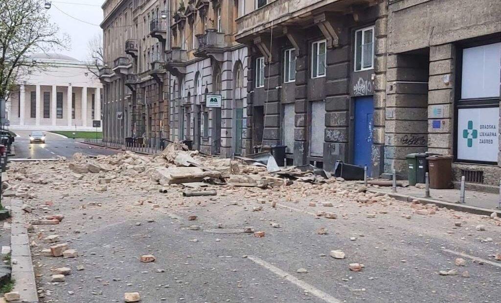 Ισχυρός σεισμός «ταρακούνησε» το Ζάγκρεμπ της Κροατίας