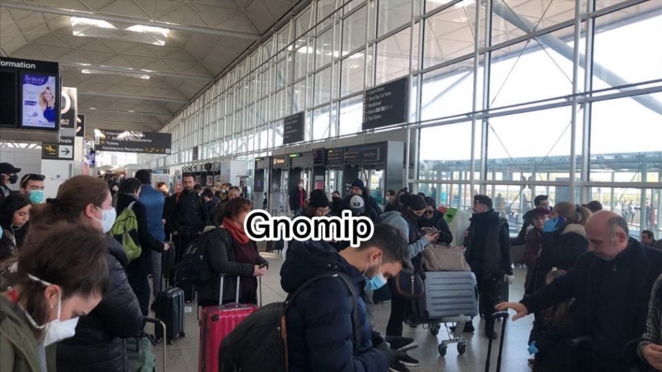 Με ευθύνη της ryanair εγκλωβίστηκαν στο αεροδρόμιο του Λονδίνου οι ‘Ελληνες