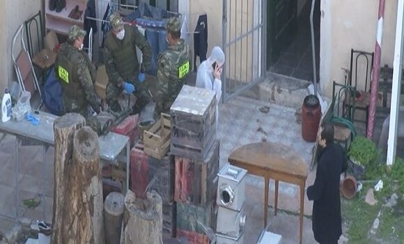 Τούνελ "ορυχείο" στα Σεπόλια με όπλα και αντιαρματικά