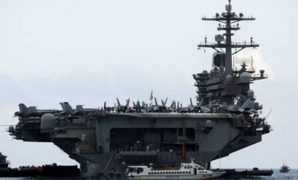 ΗΠΑ: Ασυμπτωματικοί οι περισσότεροι από τους ναύτες του αεροπλανοφόρου που βρέθηκαν με κοροναϊό