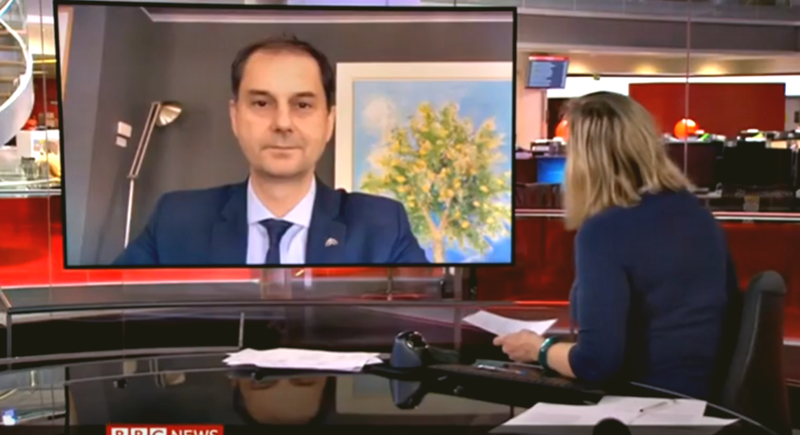 Θεοχάρης στο BΒc: Στοχεύουμε σε άνοιγμα των συνόρων τον Ιούλιο αλλά όχι για όλες τις χώρες