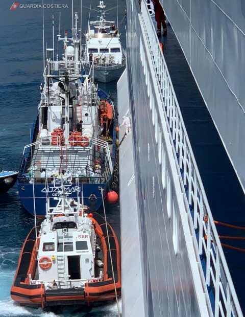 Ιταλία : Σε καραντίνα σε πλοίο 180 μετανάστες ανοιχτά του Παλέρμο