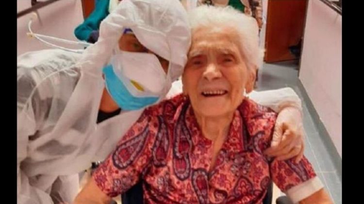 Κοροναϊός : Γιαγιά 104 ετών, επέζησε από την ισπανική γρίπη και από τον Covid 19