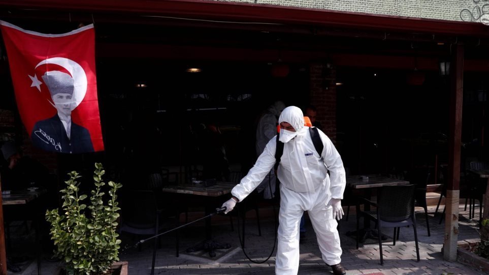 Κορωνοϊός – Τουρκία: 725 νεκροί και πάνω από 34
