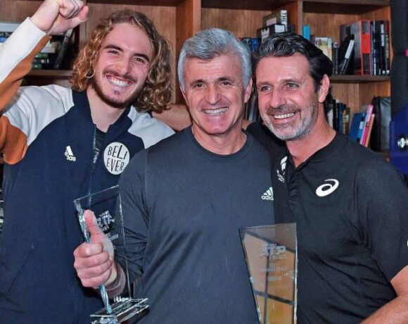 Τσιτσιπάς Μουράτογλου ενισχύουν τους τενίστες εκτός τοπ100 σε Atp και Wta