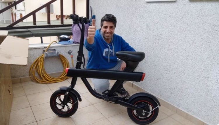 Dyu V1 Electric Bike Unboxing Video