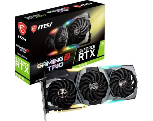 Msi Rtx 2080 Ti Gaminz Z Trio: Η πρώτη κάρτα γραφικών με 16gbps Memory Speed