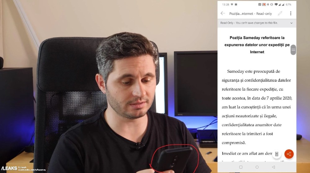 Oneplus 8 Pro: Real Life φωτογραφία λίγο πριν την παρουσίαση