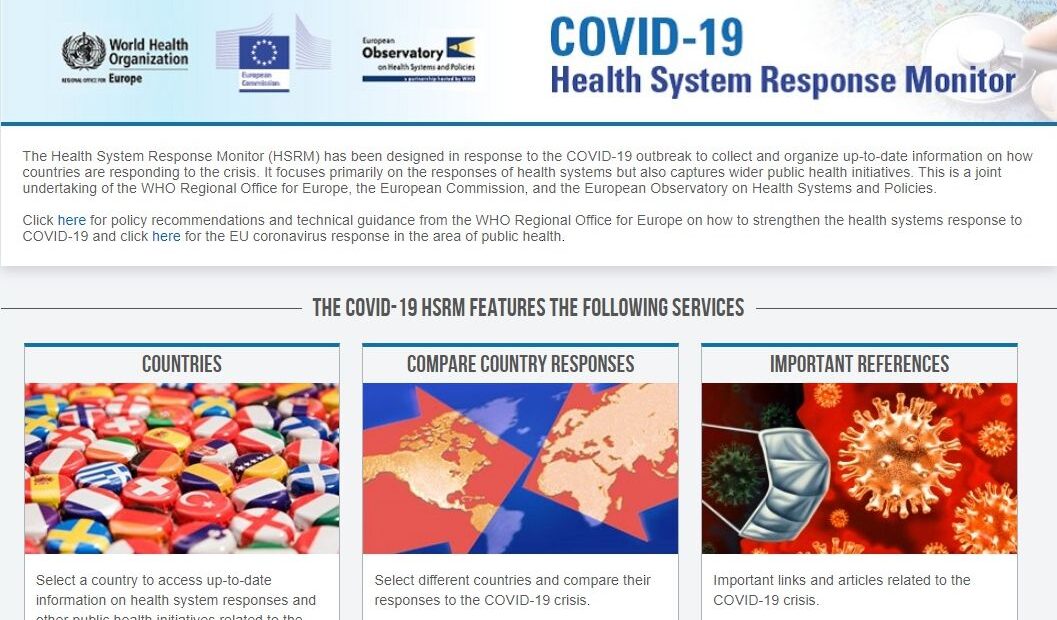 Who: New Platform Tells How European Countries Respond To Covid 19