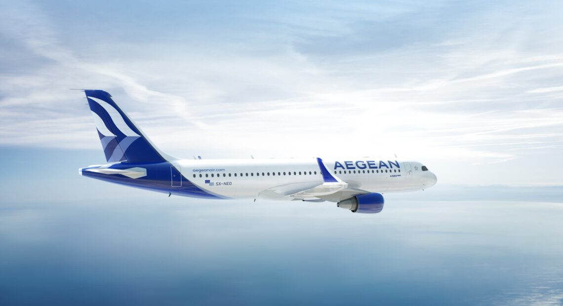 Aegean: Ενισχυμένα μέτρα υγιεινής και ασφάλειας σε όλες τις πτήσεις