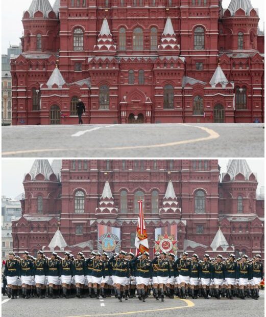 Άδεια η Κόκκινη Πλατεία για την Ημέρα Νίκης – Το μήνυμα Πούτιν