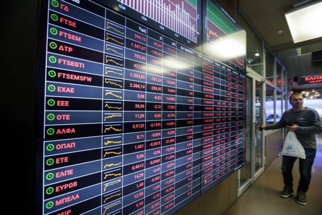 «Εισαγόμενη» πτώση στο ΧΑ – Απώλειες πέριξ του 1%