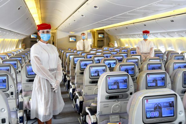 Η Emirates εφαρμόζει πρωτοπόρα Standards υγιεινής για τους επιβάτες της, καθώς ξεκινούν οι πτήσεις της