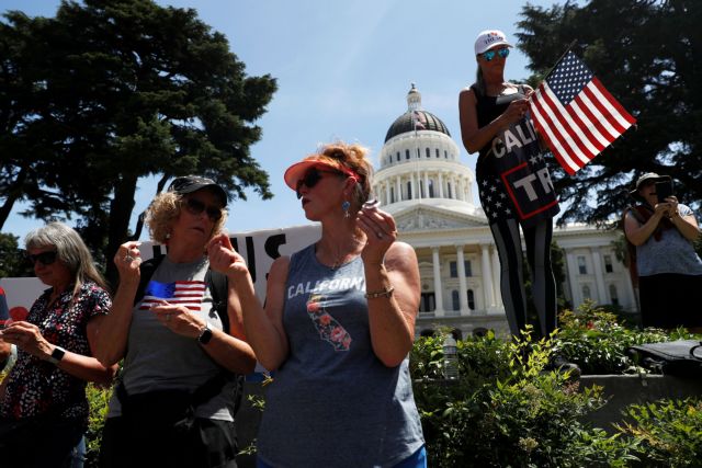 ΗΠΑ : Ακροδεξιοί κύκλοι πίσω από τις διαδηλώσεις εναντίον του Lockdown