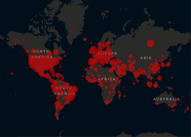 Κοροναϊός : Πάνω από 344 χιλιάδες οι θάνατοι – Σχεδόν 5,5 εκατομμύρια τα κρούσματα