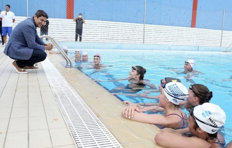 Στον Άγιο Κοσμά ο Αυγενάκης