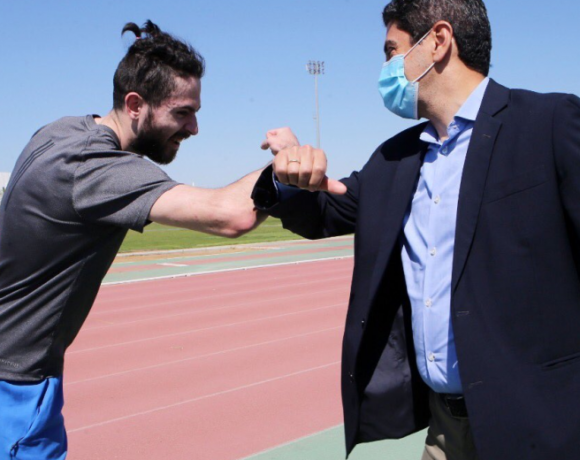 Συνάντηση Αυγενάκη αθλητών στο ΟΑΚΑ