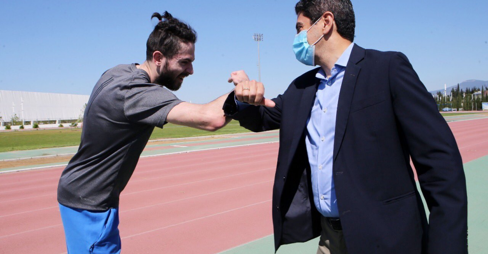 Συνάντηση Αυγενάκη αθλητών στο ΟΑΚΑ