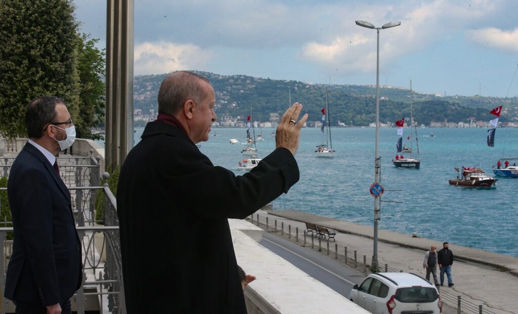 Σόου από τον Ερντογάν για την επέτειο της Άλωσης της Κωνσταντινούπολης