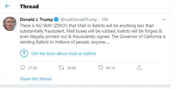 Fake News : Το Twitter διαψεύδει τον Τραμπ