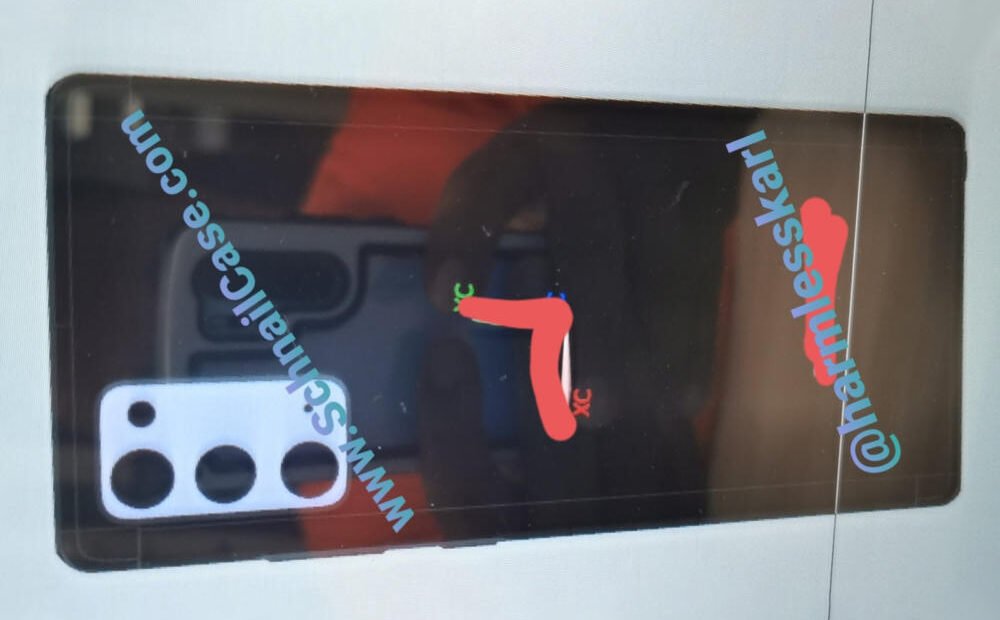 Samsung Galaxy Note 20: Αυτός είναι ο τελικός σχεδιασμός με τριπλή κάμερα