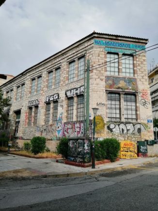 Athens’ Anti-graffiti Initiative Cleans Up Historic ‘Pil-Poul’ Building