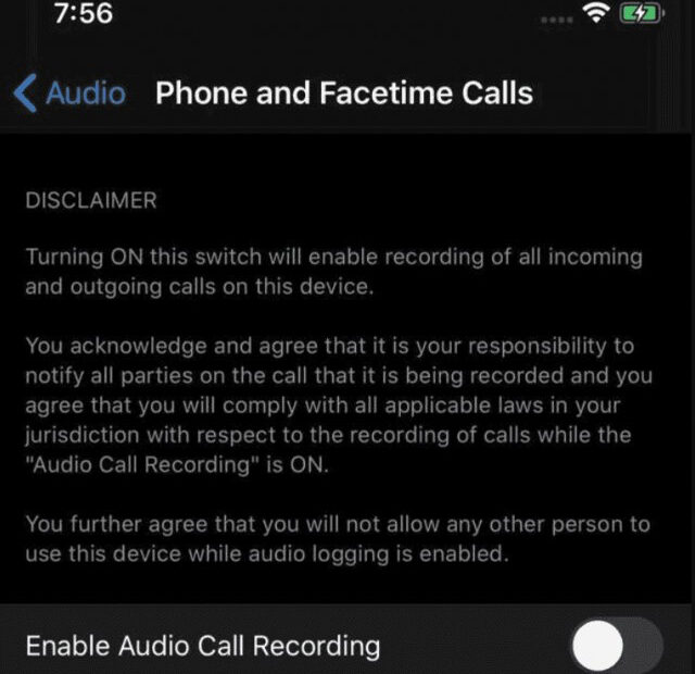 Το Ios 14 θα φέρει ηχογράφηση κλήσεων μέσω δικτύου αλλά και Facetime