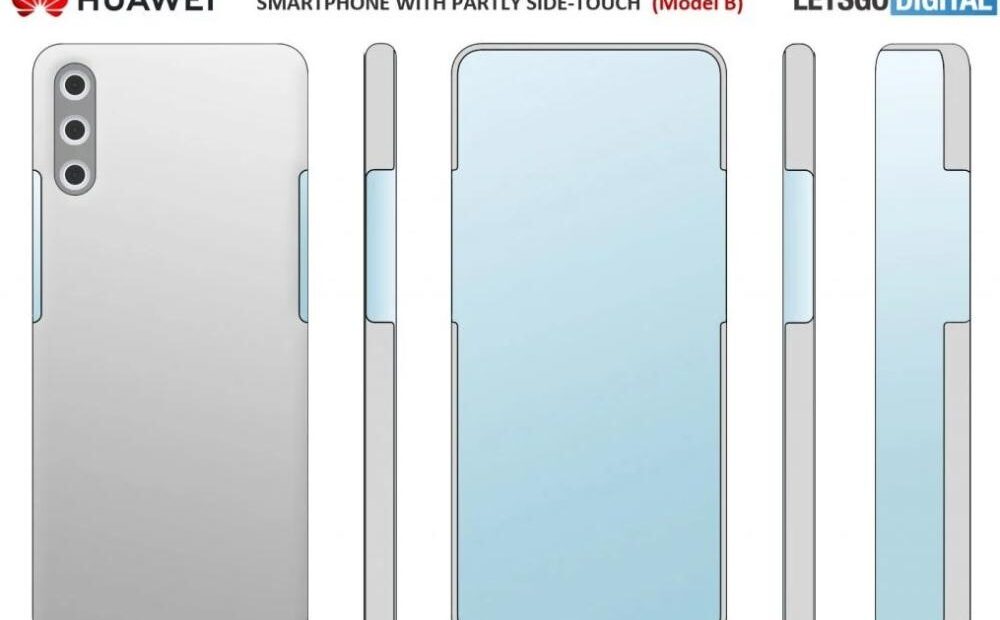 Huawei: Πατέντες για Smartphone με Under Display κάμερα και Virtual κουμπιά