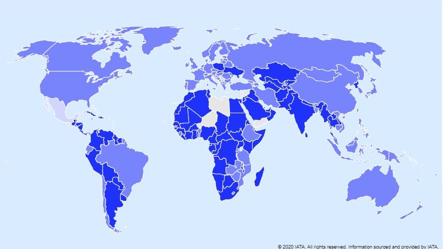 Iata Introduces Covid 19 Travel Restrictions Map