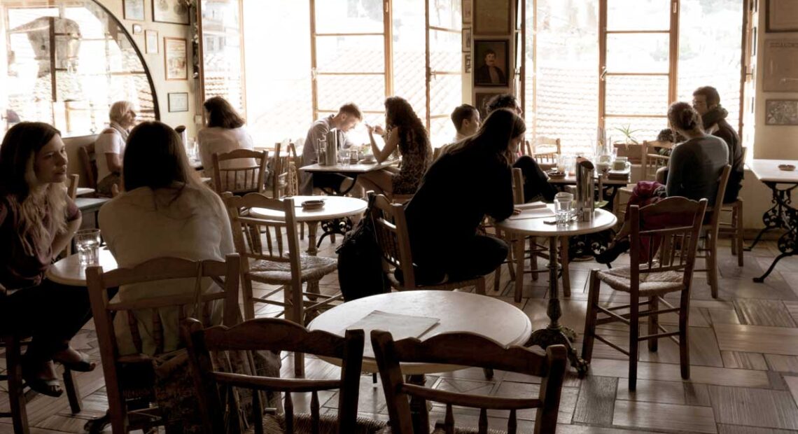 Restaurants, Cafes In Greece Open Indoor Areas