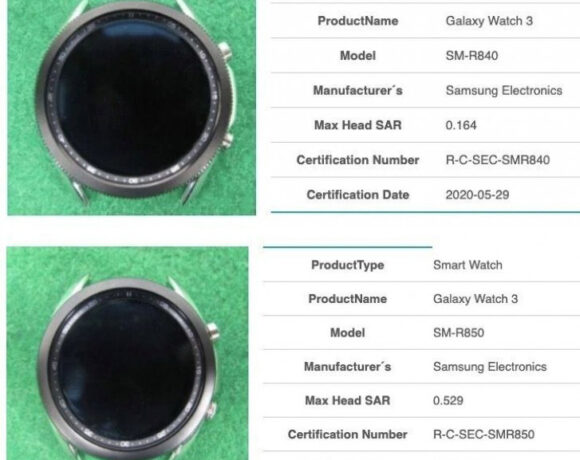 Samsung Galaxy Watch 3: Οι πρώτες Live εικόνες αποκαλύπτουν περιστρεφόμενη στεφάνη και λεπτότερα Bezel