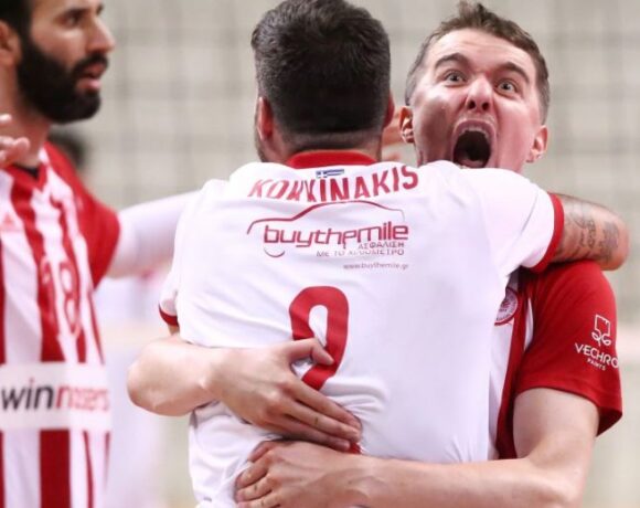 Βόλεϊ λιγκ: Στον τελικό ο Ολυμπιακός, 3 0 τον Φοίνικα