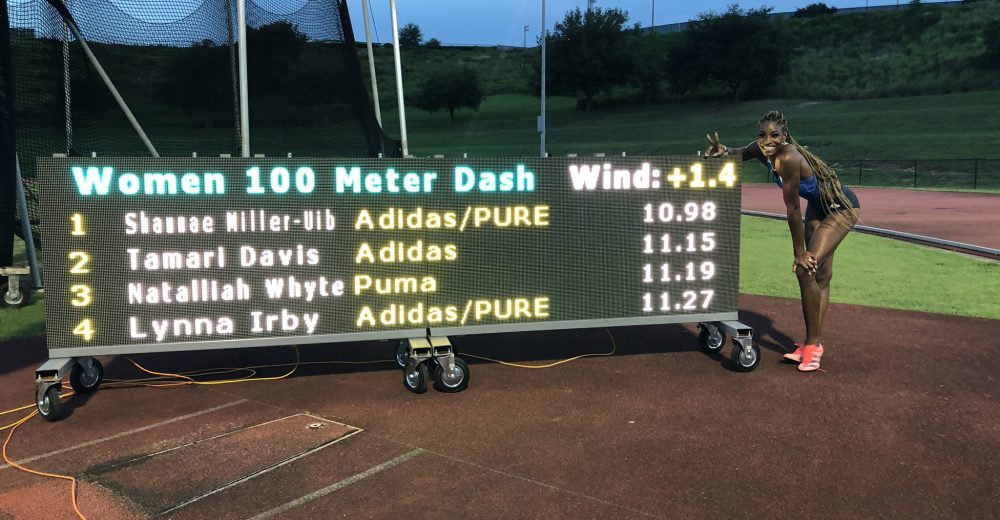 Κατέβηκε τα 11 δευτερόλεπτα η Μίλερ Ουιμπό