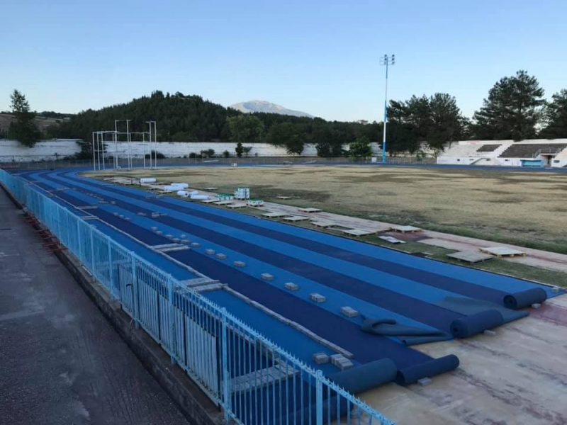 Ολοκληρώνονται οι εργασίες στο στάδιο Σερρών