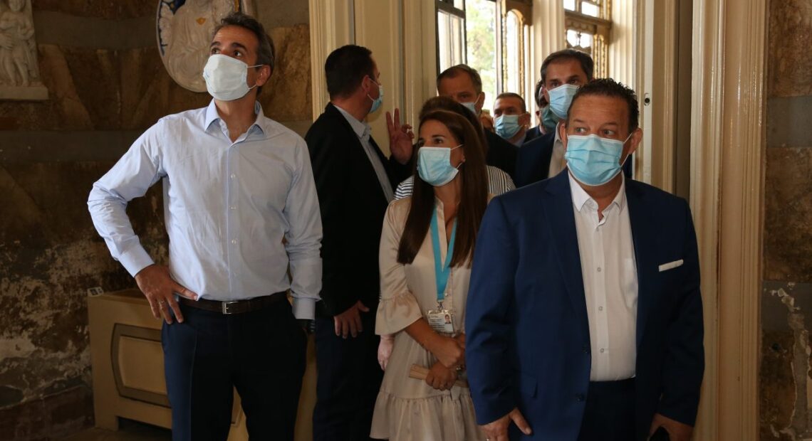 Το Αχίλλειο Κέρκυρας επισκέφτηκε ο Πρωθυπουργός
