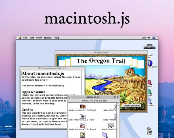 Το Mac Os 8 διαθέσιμο ως εφαρμογή για Macos, Windows και Linux