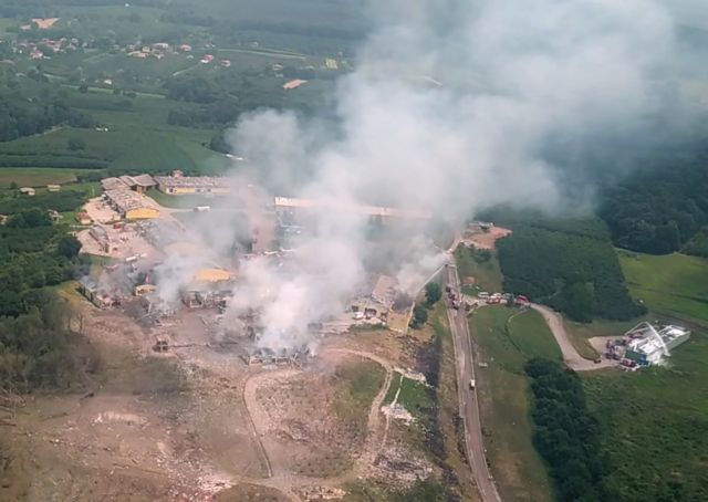 Τουρκία: Τρεις συλλήψεις για την έκρηξη στο εργοστάσιο πυροτεχνημάτων