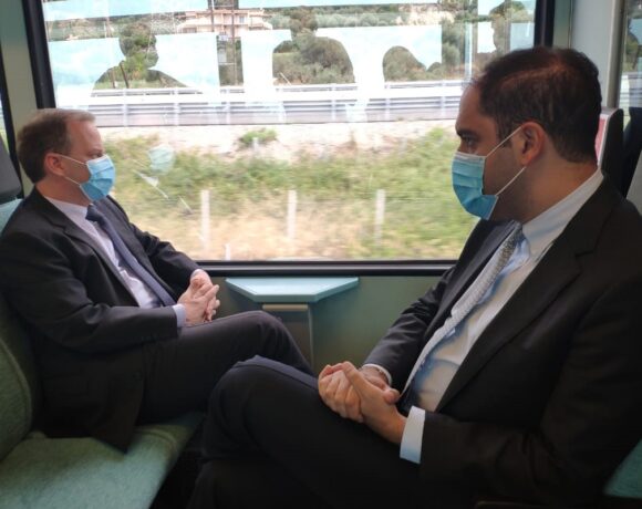 Greece Inaugurates New Peloponnese Rail Line