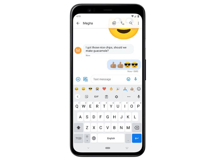 H Google θα φέρει μπάρα Emoji στο Gboard για Android