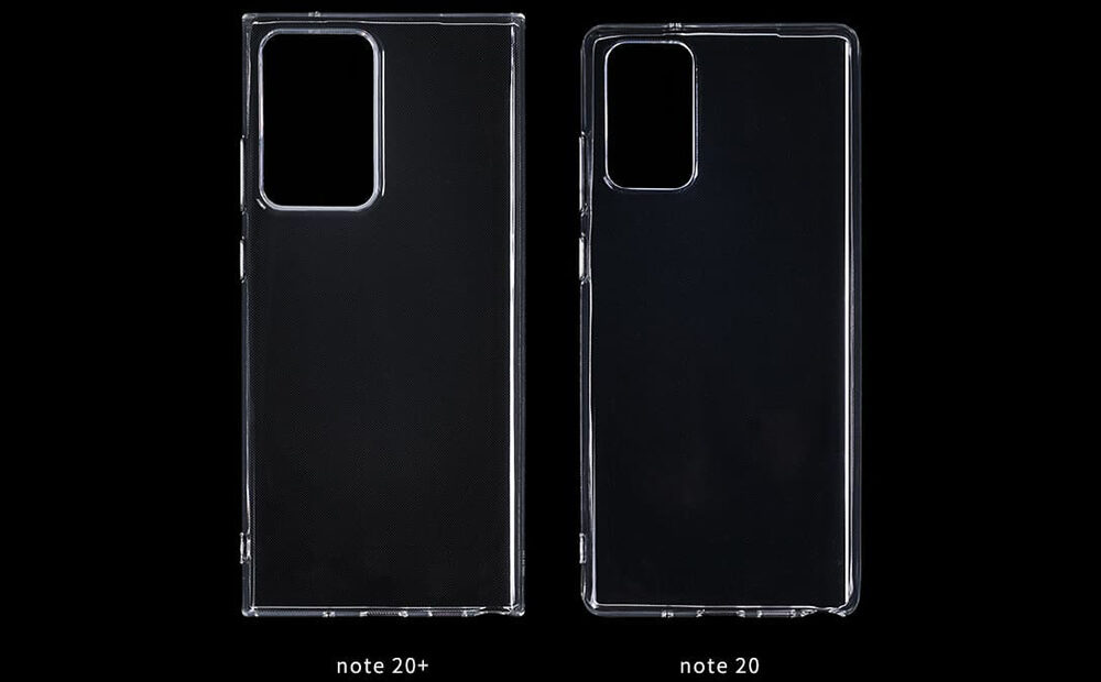 Samsung Galaxy Note 20 και Note 20+: Θήκες δείχνουν τις διαφορές στο Module της κάμερας