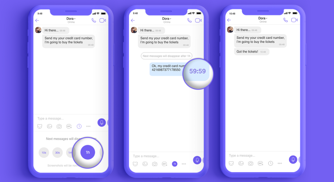 Viber: Τα αυτοκαταστρεφόμενα μηνύματα ήρθαν και στην Ελλάδα