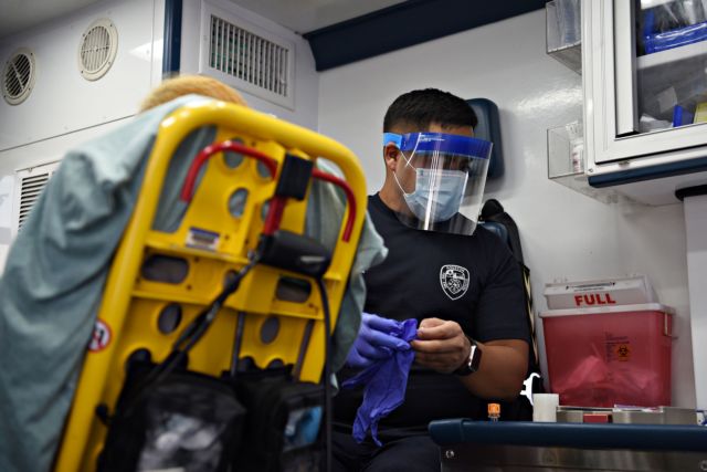 ΗΠΑ : Σχεδόν 1.200 θάνατοι από κοροναϊό σε 24 ώρες – Στα 5,84 εκατ