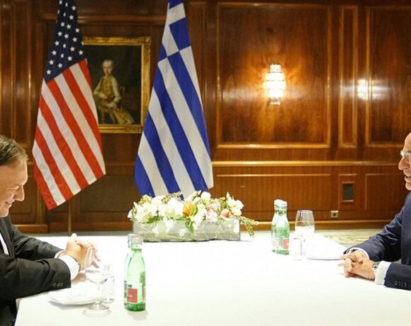 Πομπέο: Ισχυρή η σχέση ΗΠΑ Ελλάδας – Άμεση ανάγκη να αποκλιμακωθεί η ένταση στην Ανατολική Μεσόγειο