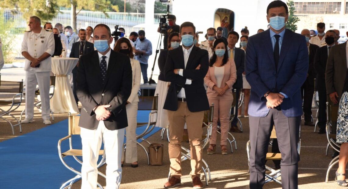 Τελετή ένταξης περιπολικού σκάφους κατάλληλα διαμορφωμένου με υγειονομικό εξοπλισμό