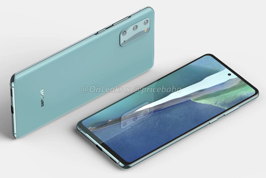 Samsung Galaxy S20 Fan Edition: Νέα Renders για το σχεδιασμό του, έρχεται με εμφάνιση S20