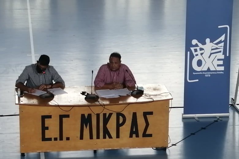 Αγγελούδης: «Κάνουμε πράξη τις δύο θητείες»