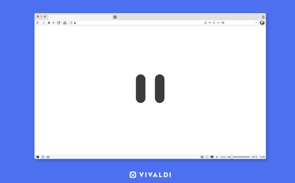 Πατήστε παύση στο Internet με τη βοήθεια του Vivaldi Browser