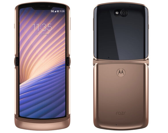 Moto Razr 5g: Νέα Renders της συσκευής σε χρυσό χρώμα