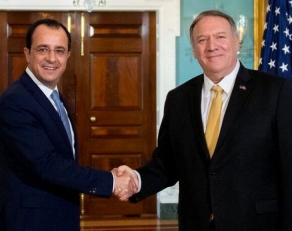 Επικοινωνία Χριστοδουλίδη – Πομπέο για τουρκικές προκλήσεις σε Βαρώσια και Μεσόγειο